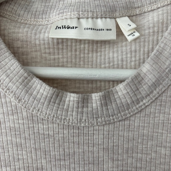 Long Cream InWear dress - Picture 2 of 7